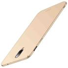 MOFI Frosted PC Ultra-thin Full Coverage Case for OnePlus 6T (Gold) - 1
