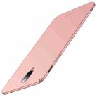 MOFI Frosted PC Ultra-thin Full Coverage Case for OnePlus 6T (Rose Gold) - 1