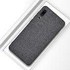 Shockproof Cloth Texture PC+ TPU Protective Case for Meizu 16s (Grey) - 1