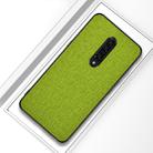 Shockproof Cloth Texture PC+ TPU Protective Case for OnePlus 7(Green) - 1