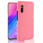 Shockproof Crocodile Texture PC + PU Protective Case for Vivo V15 Pro (Pink) - 1