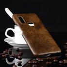 Shockproof Litchi Texture PC + PU Case for Vivo V15 (Brown) - 1