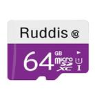 Ruddis 64GB High Speed Class 10 TF/Micro SDXC UHS-1(U1) Memory Card - 1