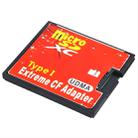 Micro SD to CF Compact Flash Memory Card Adapter, 1-Socket - 3