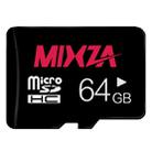 MIXZA 64GB High Speed Class10 Black TF(Micro SD) Memory Card - 1
