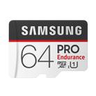 Original Samsung Pro Endurance 64GB Video Surveillance Micro SD Memory Card - 1