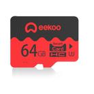 eekoo 64GB U3 TF(Micro SD) Memory Card, Minimum Write Speed: 30MB / s, Flagship Version - 1