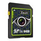 Zsuit Honeycomb Series 64GB Camera Lens Pattern SD Memory Card for Driving Recorder / Camera and Other Support SD Card Devices - 1