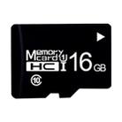 16GB High Speed Class10 Black TF(Micro SD) Memory Card - 1