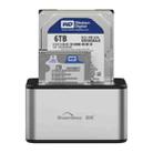Blueendless 2.5 / 3.5 inch SATA USB 3.0 2 Bay Offline Copy Hard Drive Dock (EU Plug) - 5