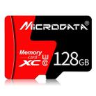 MICRODATA 128GB U3 Red and Black TF(Micro SD) Memory Card - 1