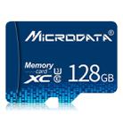 MICRODATA 128GB U3 Blue TF(Micro SD) Memory Card - 1