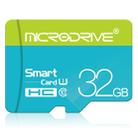 MICRODRIVE 32GB U1 Blue and Green TF(Micro SD) Memory Card - 1