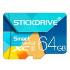 STICKDRIVE 64GB U3 Colorful TF(Micro SD) Memory Card - 1