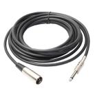 3m XLR 3-Pin Male to 1/4 inch (6.35mm) Mono Shielded Microphone Audio Cord Cable - 1