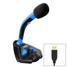 K1 Desktop Omnidirectional USB Wired Mic Condenser Microphone with Phone Holder, Compatible with PC / Mac for Live Broadcast, Show, KTV, etc - 1