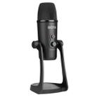 BOYA BY-PM700 USB Sound Recording Condenser Microphone with Holder, Compatible with PC / Mac for Live Broadcast Show, KTV, etc. (Black) - 1