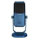 Yanmai SF-900 Multi-function Four Directivity Studio Recording Condenser Microphone with Desktop Stand(Blue) - 1