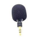 MK-5 Stereo 3.5mm Gold Plated Plug Live Mobile Phone Tablet Laptop Mini Bend Microphone - 1
