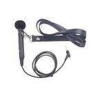 MK-7 3.5mm Elbow Head Handheld Loudspeaker Neck-mounted Microphone with Lanyard, Length: 1m (Black) - 1