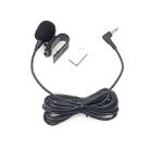 ZJ025MR Stick-on Clip-on Lavalier Mono Microphone for Car GPS / Bluetooth Enabled Audio DVD External Mic, Cable Length: 3m, 90 Degree Elbow 2.5mm Jack - 1
