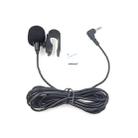 ZJ025MR Stick-on Clip-on Lavalier Stereo Microphone for Car GPS / Bluetooth Enabled Audio DVD External Mic, Cable Length: 3m, 90 Degree Elbow 2.5mm Jack - 1