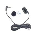 ZJ025MR Stick-on Clip-on Lavalier Stereo Microphone for Car GPS / Bluetooth Enabled Audio DVD External Mic, Cable Length: 3m, 90 Degree Elbow 3.5mm Jack - 2