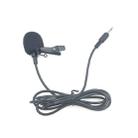 ZJ031MR Mono 2.5mm Straight Plug Tour Guide Megaphone Lavalier Wired Microphone, Length: 1.5m - 1