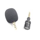 ZJ052MR-01 4 Level Pin 3.5mm Mobile Phone Tablet Game Machine Mini Straight Microphone - 1