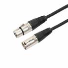 3m 3-Pin XLR Male to XLR Female Microphone Cable - 1