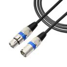 1.8m 3-Pin XLR Male to XLR Female MIC Shielded Cable Microphone Audio Cord - 1