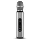 K6 Bluetooth 4.2 Karaoke Live Stereo Sound Wireless Bluetooth Condenser Microphone (Silver) - 1