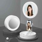 G6 Multi-function Live Broadcast All-in-one Ring Beauty Fill Light Mobile Phone Holder (White) - 1