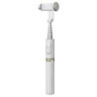 Q12 Hidden Design Reinforced Bluetooth Remote Control Tripod Selfie Stick (White) - 1