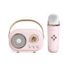 C20 Plus Multifunctional Karaoke Bluetooth Speaker With Microphone (Pink) - 1