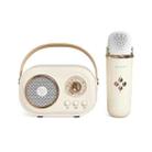 C20 Plus Multifunctional Karaoke Bluetooth Speaker With Microphone (Beige) - 1