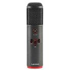 Original Lenovo UM10C Pro Karaoke Microphone Computer Universal Sound Card Anchor Recording Equipment(Grey) - 1