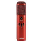 Original Lenovo UM10C Pro Karaoke Microphone Computer Universal Sound Card Anchor Recording Equipment(Red) - 1