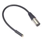 TC227K17-03 3.5mm Female to XLR Male Audio Cable, Length: 0.3m - 1