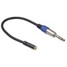 3094MF-03 6.35mm Male to 3.5mm Female Audio Cable, Length: 0.3m - 1