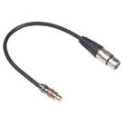 TR026K18-03 RCA Female to XLR Female Audio Cable, Length: 0.3m - 1