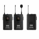 XTUGA CM4 UHF Dual Wireless Lavalier Microphone Lapel Mic System - 1