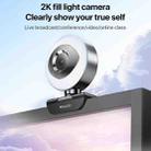 Yesido KM20 2K Zoom 4.0MP HD USB Webcam, Cable Length 1.5m with Fill Light - 2