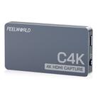 FEEWORLD C4K Video Capture 4K HDMI 60Hz In and Out USB-C Plug and Play for Streaming Gaming Video Conference - 1