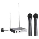 P-Sound PS-3310 VHF Professional Wireless Microphone System with 2 Handheld Microphone, 1 to 2, CN Plug - 1