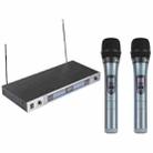 P-Sound PS-171 VHF Professional Wireless Microphone System with 2 Handheld Microphone, 1 to 2, CN Plug - 1
