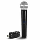 J.I.Y K Song Wireless Microphones for TV PC with Audio Card USB Receiver (Black) - 1
