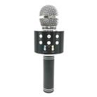 WS-858 Metal High Sound Quality Handheld KTV Karaoke Recording Bluetooth Wireless Microphone, for Notebook, PC, Speaker, Headphone, iPad, iPhone, Galaxy, Huawei, Xiaomi, LG, HTC and Other Smart Phones(Black) - 1