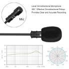 Yanmai R955S Professional Clip-on Lapel Mic Lavalier Omni-directional Condenser Microphone, For Live Broadcast, Show, KTV, etc  - 11