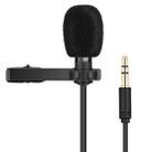 Yanmai R955 Clip-on Lapel Mic Lavalier Omni-directional Double Condenser Microphone, For Live Broadcast, Show, KTV, etc - 1